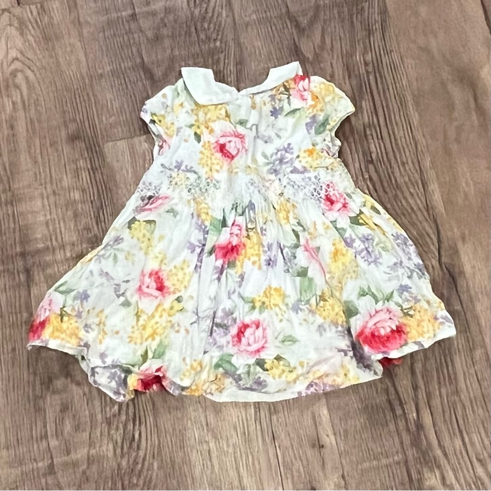 🌸 3 for $30 sale🌸 GAP | floral swiss dot dress